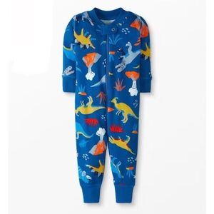 Hanna Andersson Jurassic Baby Zip Sleeper 0-3 months Organic Cotton